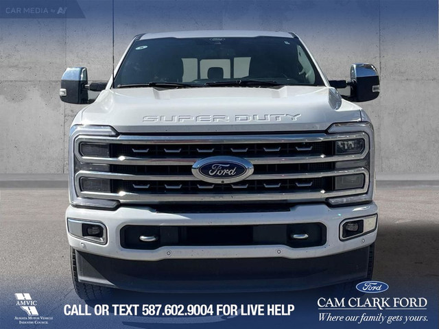 2024 Ford F-350 Platinum MOONROOF* FX4 PKG* LEATHER* CARPLAY in Cars & Trucks in Banff / Canmore - Image 2