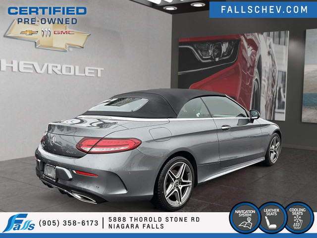 2020 Mercedes-Benz C-Class C 300 CONV,LEATHER,NAV,4 MATIC in Cars & Trucks in St. Catharines - Image 3