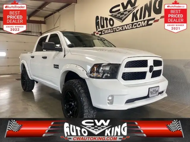 2020 Ram 1500 Classic Classic/ 4x4/ Crew/ Low K/ Lift/ Rubber/ A in Cars & Trucks in Winnipeg - Image 2