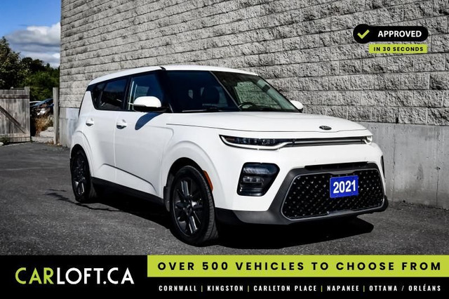 2021 Kia Soul EX+ • SUNROOF • HEATED SEATS • WIRELESS CHARGING in Cars & Trucks in Cornwall