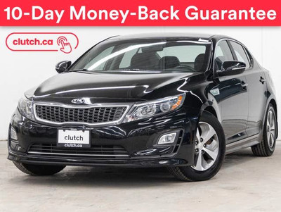 2015 Kia Optima Hybrid w/ Rearview Cam, Bluetooth, Dual Zone A/C