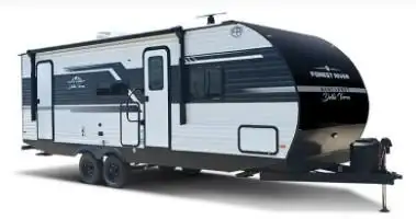 EAST TO WEST Della Terra travel trailer 263RK highlights: Rear Kitchen King Bed Slide Out 20' Power...
