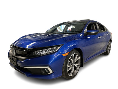 2019 Honda Civic Sedan Touring, Nav, Carplay, Bluetooth, Caméra,