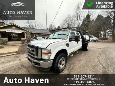 The Ford F-350 Super Duty one-ton pickup has been redesigned for 2008. Under the skin, a number of m...