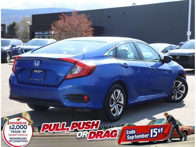 2017 Honda Civic Sedan LX CVT Sedan - No Accidents / BC Vehicle  in Cars & Trucks in Penticton - Image 3