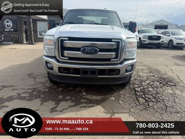 2015 Ford Super Duty F-350 SRW 4WD XLT Crew Cab 8Ft in Cars & Trucks in Edmonton - Image 2