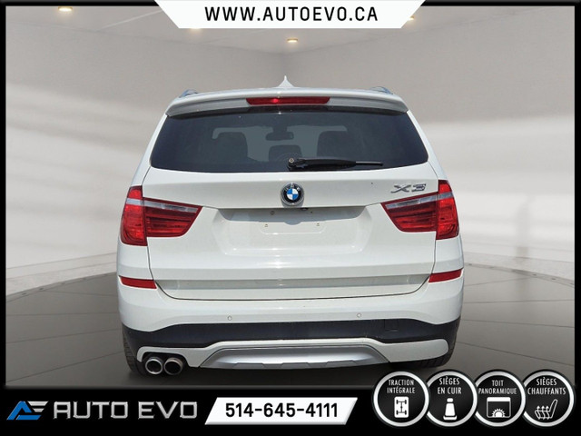 2017 BMW X3 X3 xDrive28i * TOIT PANO * CUIR * GPS * FULL EQUIPE  in Cars & Trucks in City of Montréal - Image 3