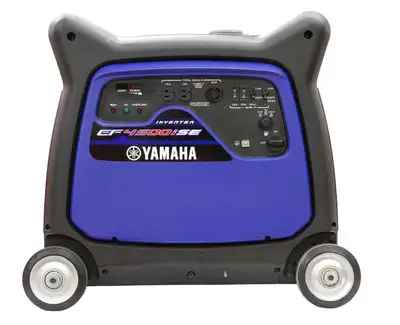 ***Save Now Yamaha Power Portable Generators EF4500ISE MSRP $4,999 + fees & taxes MAXIMUM EFFICIENCY...