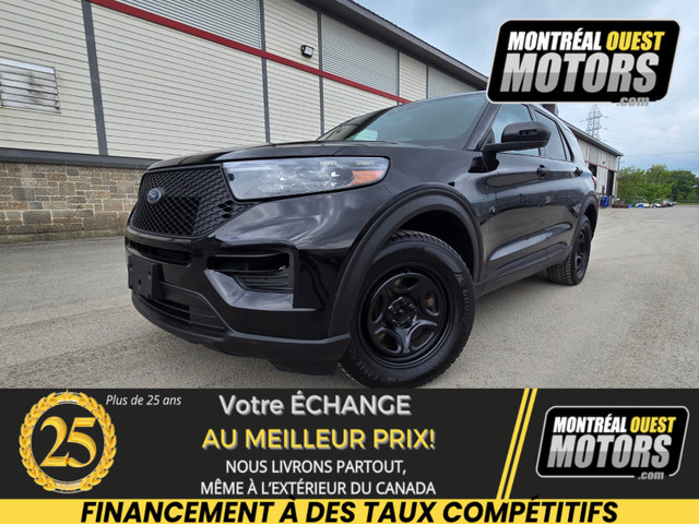 2020 Ford Explorer POLICE INTERCEPTOR / AWD Plusieurs Disponible in Cars & Trucks in West Island - Image 3