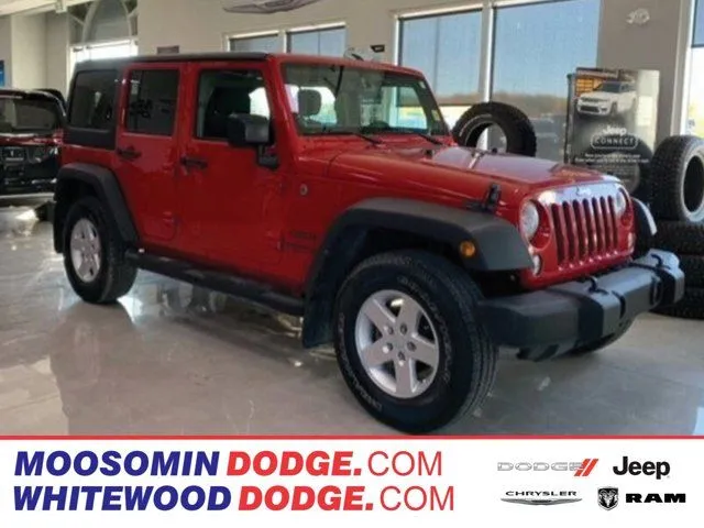 2014 Jeep Wrangler Unlimited Sport 3.6 L V6 Removable top