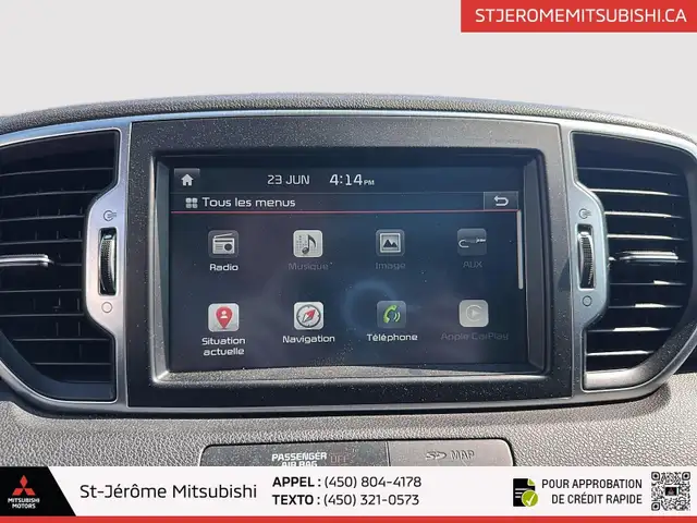 2017 Kia Sportage AWD  SX TURBO  APPLE CARPLAY  ANDROID AUTO in Cars & Trucks in Laurentides - Image 24