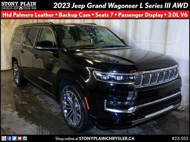 2023 Jeep Grand Wagoneer L Series III in Cars & Trucks in St. Albert