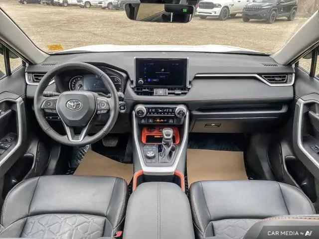 2024 Toyota RAV4 Trail AWD Sunroof Nav Capable Heated Leather in Cars & Trucks in St. Albert - Image 28