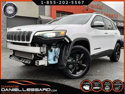 Jeep Cherokee ALTITUDE, 4X4, V6 3.2L, MAGS, LÉGER DOMMAGE 2020