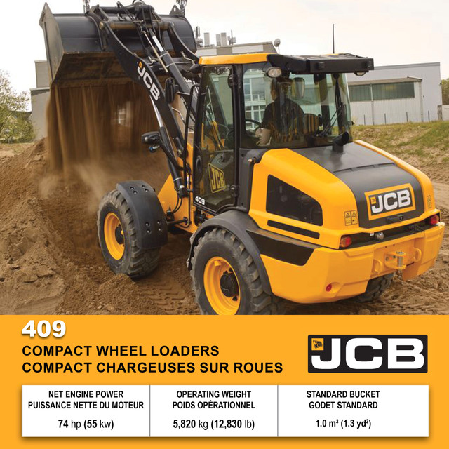 2022 JCB CONSTRUCTION WHEEL LOADER  in Heavy Equipment in Truro - Image 3