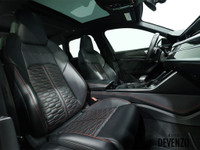 2022 Audi RS6 Avant 4.0T Quattro, Silver Metallic on Black/Red Stitching Valcona Leather, Carbon Opt... (image 8)