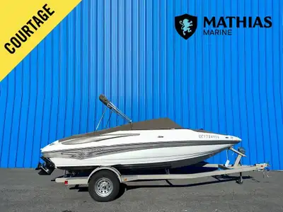 Bateau Plaisance CROWNLINE 195SS 2008 Concessionnaire de bateaux et pontons neufs et d'occasion Math...
