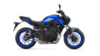 2024 Yamaha MT07 Blue