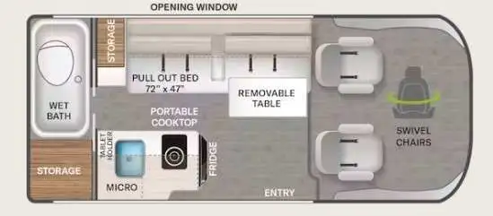 2025 Thor Rize 18M in RVs & Motorhomes in Abbotsford - Image 3