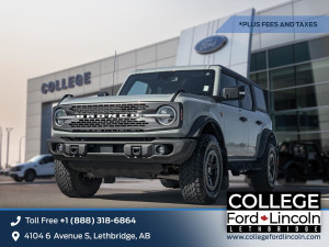 2022 Ford Bronco II BADLANDS | 2.7L ECOBOOST V6 | 4X4 | LUX PACKAGE