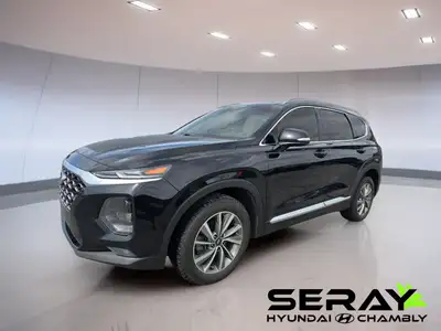HYUNDAI SANTA FE 2020 PREFERRED AWD SUN&LEATHER VOLANT CHAUFFANT SIEGES CHAUFFANTS CAMERA CUIR TOIT...