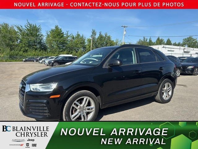 2018 Audi Q3 KOMFORT QUATTRO CUIR CHAUFFANT NAV CAM RECUL in Cars & Trucks in Laval / North Shore