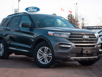 2020 Ford Explorer XLT, MOONROOF, COLD WEATHER PKG, 2.3L ECO