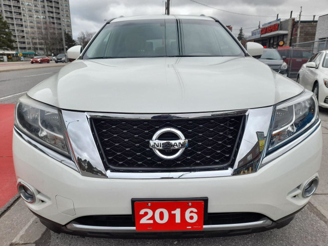  2016 Nissan Pathfinder SL-AWD-7 SEATS-NAVI-BK CAM-LEATHER-PANOR in Cars & Trucks in City of Toronto - Image 2