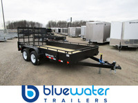 2024 Canada Trailers Tandem Axle Utility Trailers 7,000lbs GVWR 