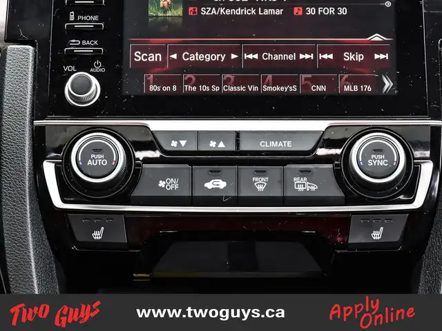 2019 Honda Civic Sedan Touring | Auto | Leather | Sunroof | Nav  in Cars & Trucks in St. Catharines - Image 24