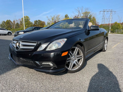 2011 MERCEDES E-350 CONVERTIBLE "HEAD TURNER"