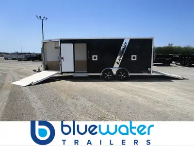 Legend Snowmobile Trailers 7' x 17' starting at $18,685.00 ! Looking for an enclosed trailer that yo...