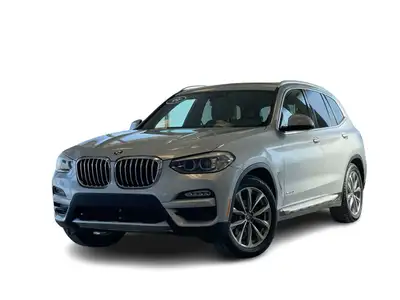 2018 BMW X3 XDrive30i Nav, Leather, Panoramic Sunroof Rear Camer
