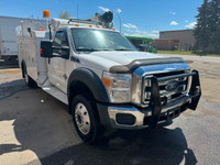 - 2015 Ford F-550 XLT Reg Cab Service Truck - 6.7L V8 Power Stroke Diesel - DRW - VMAC Under Hood -... (image 7)