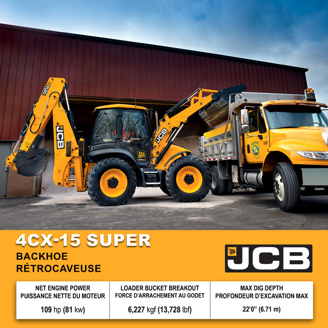 2022 JCB Construction Equipment Backhoe - rétrocaveuse dans Équipement lourd  à Charlottetown - Image 2