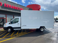 RARE LOW KM CAB & CHASSIS TRANSIT, CUBE VAN COMPLETE, 4.10 REAR AXLE RATIO, EXTERIOR UPGRADE PACKAGE... (image 2)