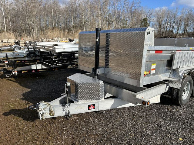 Miska All-Aluminum 7 Ton Dump Trailer in Cargo & Utility Trailers in Oshawa / Durham Region - Image 3