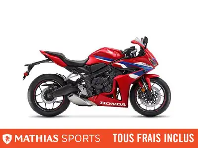 Concessionnaire des véhicules neufs et d'occasion. Super Sport HONDA CBR650R ABS 2025 La technologie...