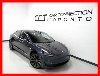 2018 TESLA MODEL 3 LONG RANGE AWD CARFAX VERIFIED!! 254,986 KM HIGHWAY DRIVEN!! AUTOMATIC TRANSMISSI...