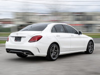 2019 Mercedes Benz C300 White Exterior on Black Interior comes with Navigation, Sunroof, a Clean CAR... (image 5)