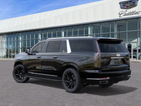 The 2025 Cadillac Escalade ESV Premium Luxury 4WD, finished in timeless Black Raven with a Jet Black... (image 5)