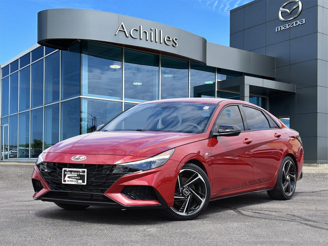 2022 Hyundai Elantra N Line N-LINE, MOONROOF, LOADED in Cars & Trucks in Oakville / Halton Region