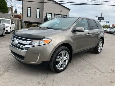 FINANCEMENT MAISON DISPONIBLE AVEC 3000$ D'ACOMPTE 2013 Ford Edge Limited AWD, Automatique, V6 3.5L,...