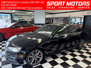 2017 Audi A4 Progressiv S-LINE+GPS+Cooled Leather+Roof+Camera