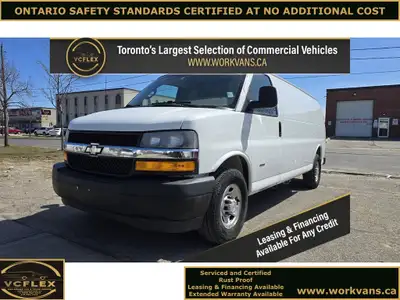 CLEAN CARFAX - ALL SERVICE RECORDS - Hard to Find DIESEL Cargo - 2019 Chevrolet Express G2500 155WB...