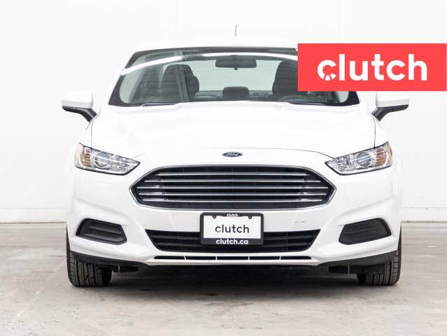 2016 Ford Fusion S w/ Rearview Cam, Bluetooth, A/C in Cars & Trucks in Bedford - Image 2