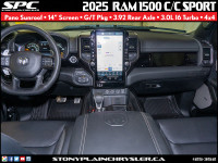 The 2025 RAM 1500 Sport 4x4 Crew Cab 5'7" Box is a brand new truck, available at Stony Plain Chrysle... (image 8)