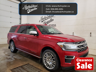 2022 Ford Expedition Max Platinum - Sunroof - Leather Seats