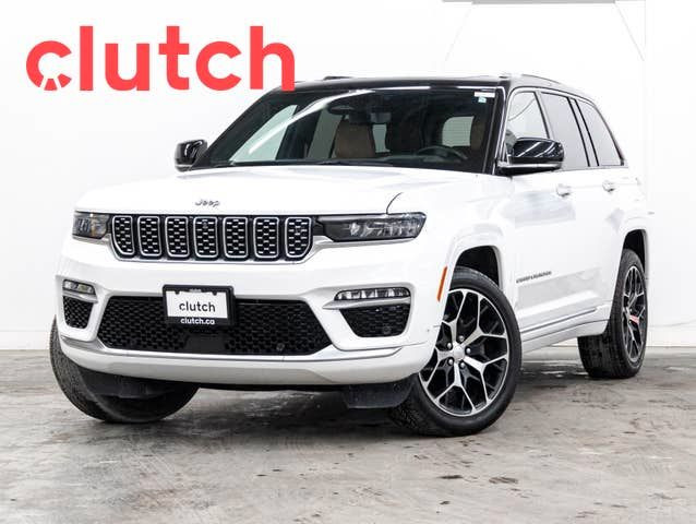 2022 Jeep Grand Cherokee Summit Reserve 4x4 w/Apple CarPlay & An in Cars & Trucks in City of Toronto