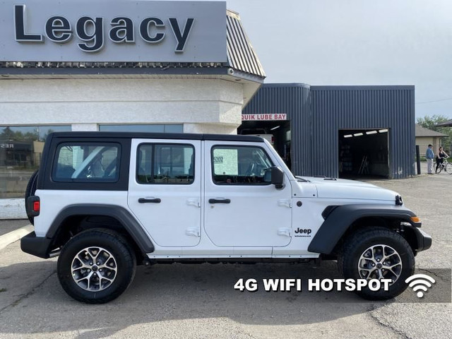 2024 Jeep Wrangler Sport 3.6L V6 in Cars & Trucks in Lethbridge - Image 3